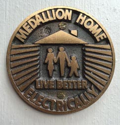 Gold Medallion Home Plaque