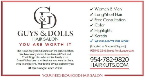 Guys & Dolls Hair SalonCLICK FOR WEBSITE