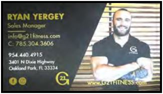 G21 Fitness CLICK FOR WEBSITE