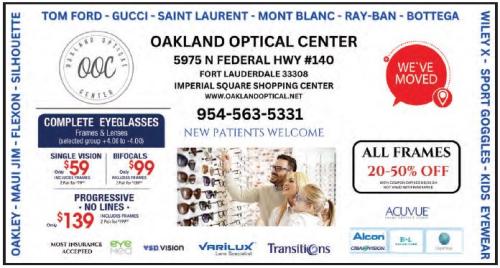 Oakland Optical Center CLICK FOR WEBSITE