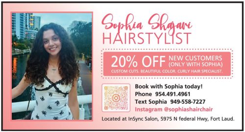 Sophia ShajariHAIR STYLISTCLICK FOR INSTAGRAM